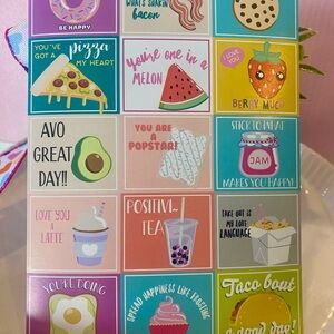 10/$10 Colorful Food and Drink Themed Stickers